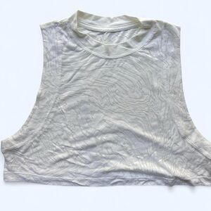 Lululemon mesh high neck cropped tank
